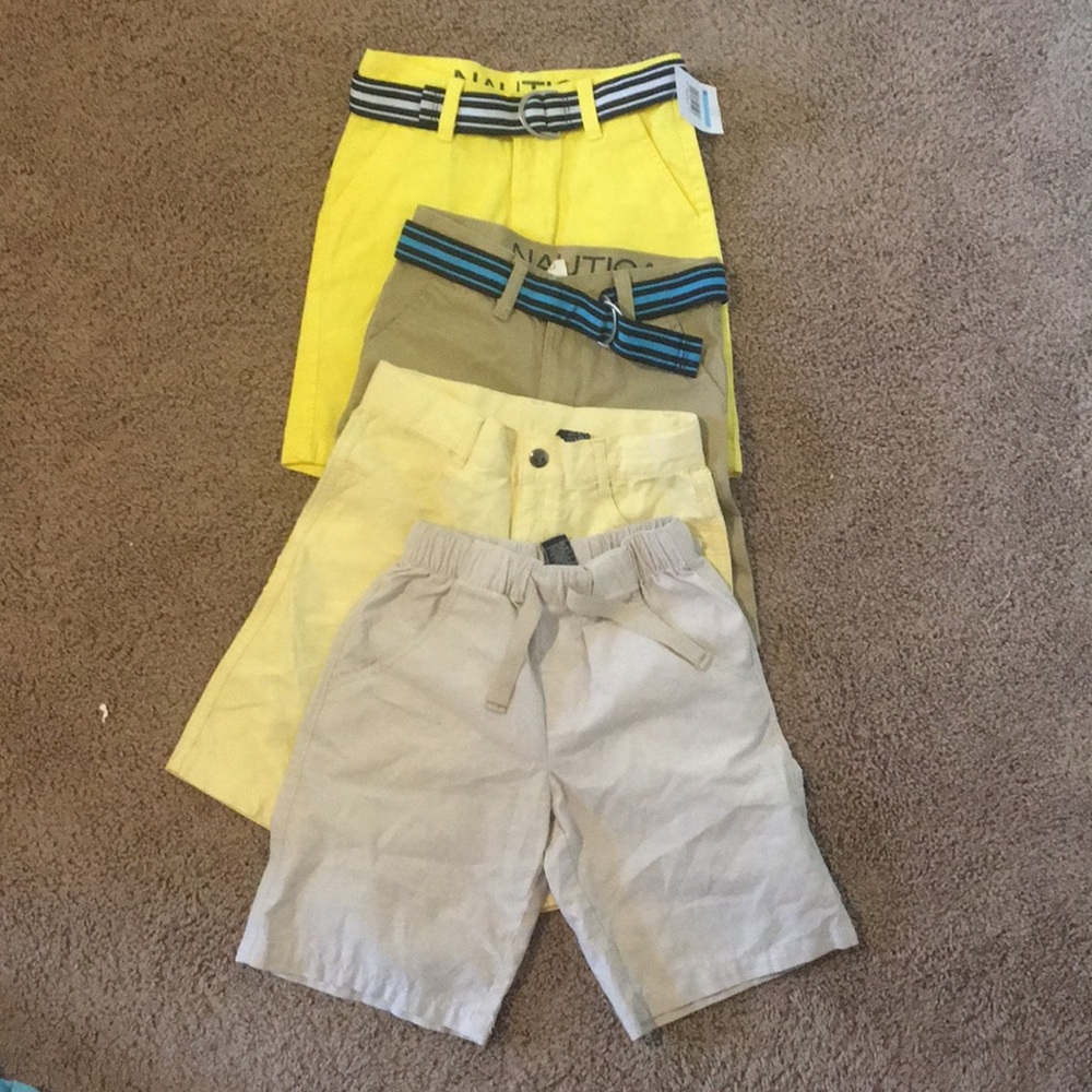 Four pair of nautical shorts!
